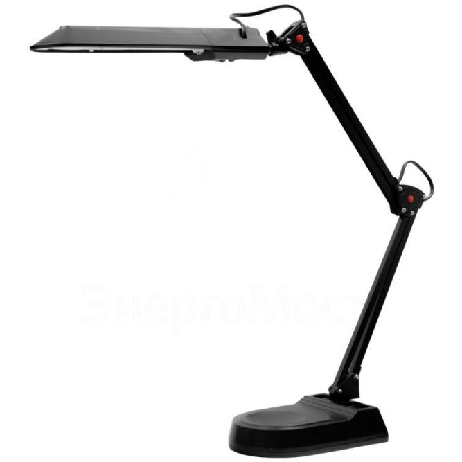 Светильник KD-017A настол. база + струбцина 230В 11Вт КЛЛ 2G7 черн. Camelion 3276