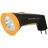 Фонарь LED 3804M (аккум. 220В черн./желт. 4 LED SLA пласт. коробка) Ultraflash 12867