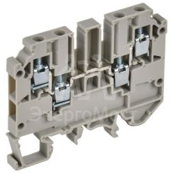 Колодка клеммная CTS-MC 4 вывода 4кв.мм сер. IEK YCT12-00-4-K03-004