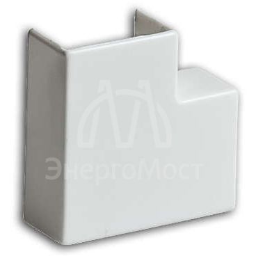 Угол плоский (поворот на 90град.) 15х10 бел. Ruvinil ПВР-15х10