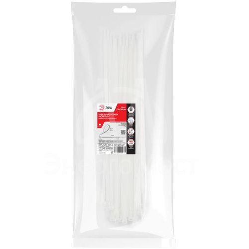 Хомут кабельный 4.8х200 NO-225-200 бел. (уп.25шт) Эра Б0065942