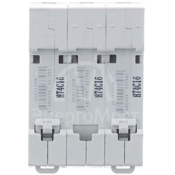 Выключатель автоматический модульный 3п C 16А 6кА ВА-103  SchE 12305DEK