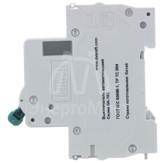 Выключатель автоматический модульный 3п C 16А 6кА ВА-103  SchE 12305DEK