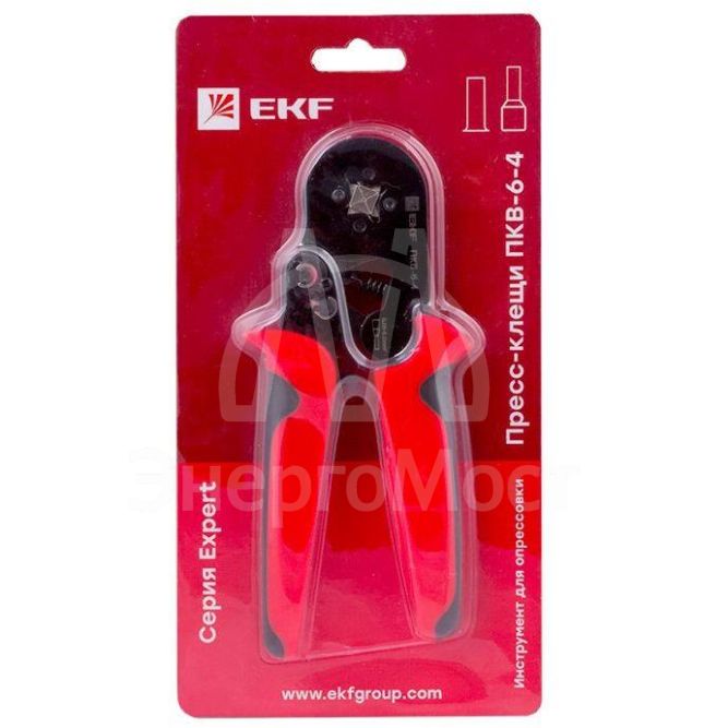 Пресс-клещи ПКВ-6-4 Expert EKF pkv-6-4-exp