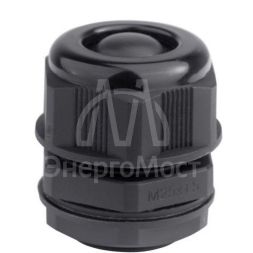 Ввод кабельный M25 с мембраной для кабеля d13-18мм IP68 черн. DKC 53M2518