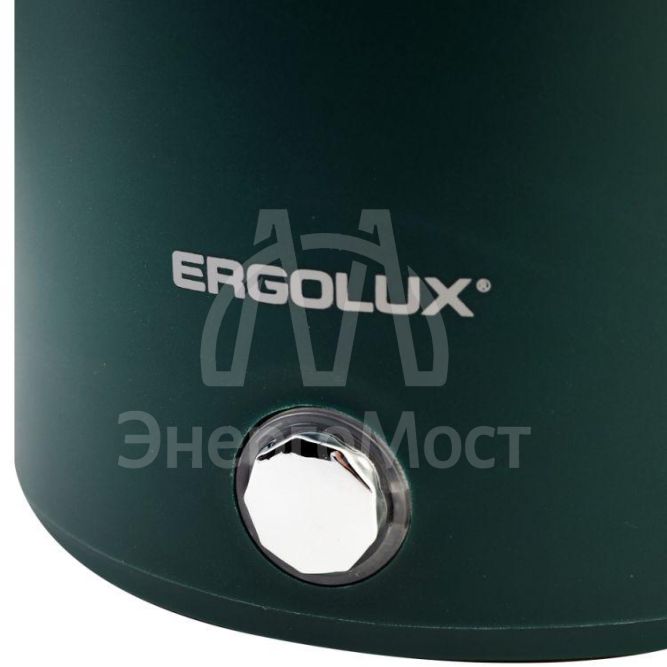 Чайник электрический ELX-KS13-C05 PRO нерж.сталь/пластик 1.6л 220-240В 2000Вт зел. ERGOLUX 15331