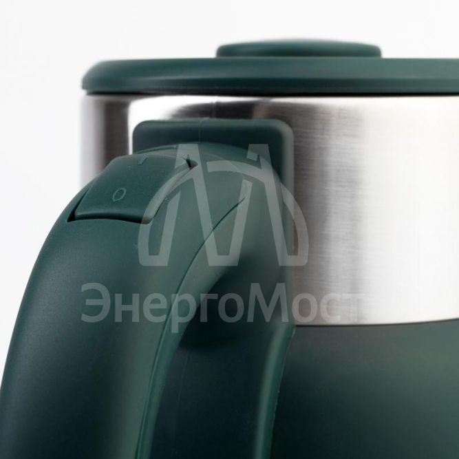 Чайник электрический ELX-KS13-C05 PRO нерж.сталь/пластик 1.6л 220-240В 2000Вт зел. ERGOLUX 15331