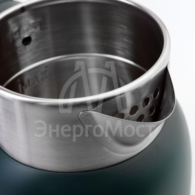 Чайник электрический ELX-KS13-C05 PRO нерж.сталь/пластик 1.6л 220-240В 2000Вт зел. ERGOLUX 15331