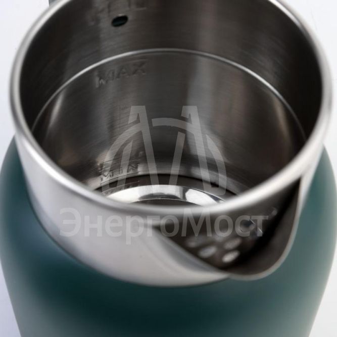 Чайник электрический ELX-KS13-C05 PRO нерж.сталь/пластик 1.6л 220-240В 2000Вт зел. ERGOLUX 15331