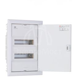 Шкаф внутреннего монтажа на 24М с самозажимными N/PE UK620P3RU ABB 2CPX077851R9999