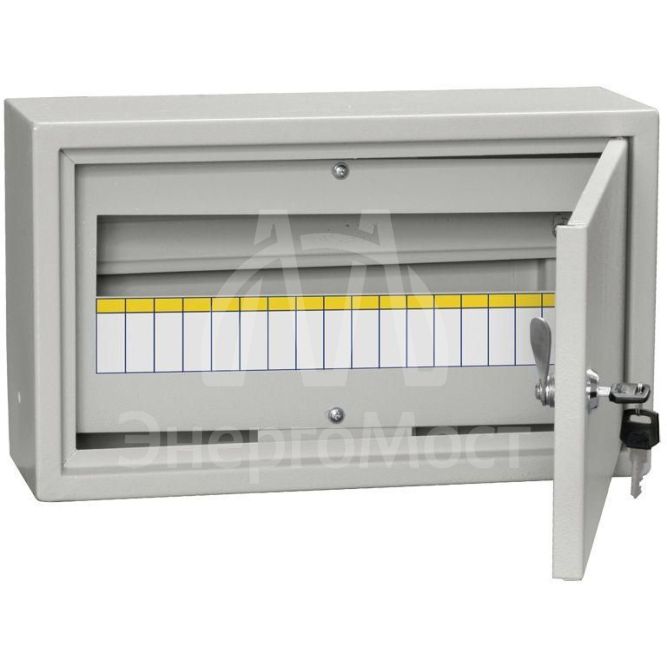 Корпус металлический ЩРн-18з-1 36 УХЛ3 IP31 IEK MKM14-N-18-31-Z