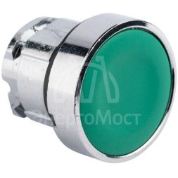 Механизм кнопки исполнительный XB4 зел. плоский возвратный без фиксации без подсветки PROxima EKF XB4BA-G