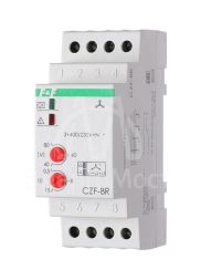 Реле контроля фаз CZF-BR (3х400/230+N 8А 1перекл. IP20 монтаж на DIN-рейке) F&amp;F EA04.001.003