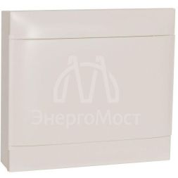 Щиток пластиковый навесной Practibox S 2х18 бел. дверь Leg 137607