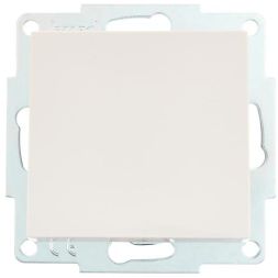 Выключатель 1-кл. СП Vesna механизм жемчуж./бел. перламутр. LEZARD 742-3088-100