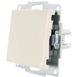 Выключатель 1-кл. СП Vesna механизм жемчуж./бел. перламутр. LEZARD 742-3088-100