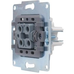 Выключатель 1-кл. СП Vesna механизм жемчуж./бел. перламутр. LEZARD 742-3088-100