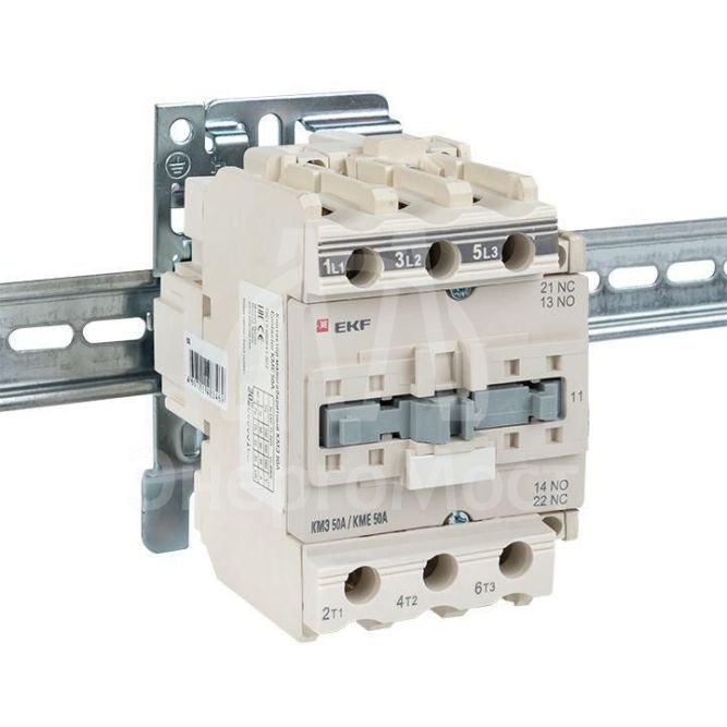 Контактор КМЭ 50А 220В NO+NC EKF ctr-s-50-220