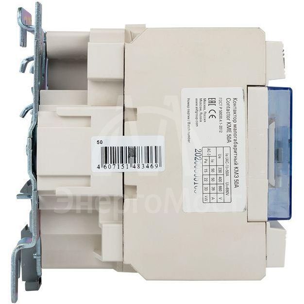 Контактор КМЭ 50А 220В NO+NC EKF ctr-s-50-220