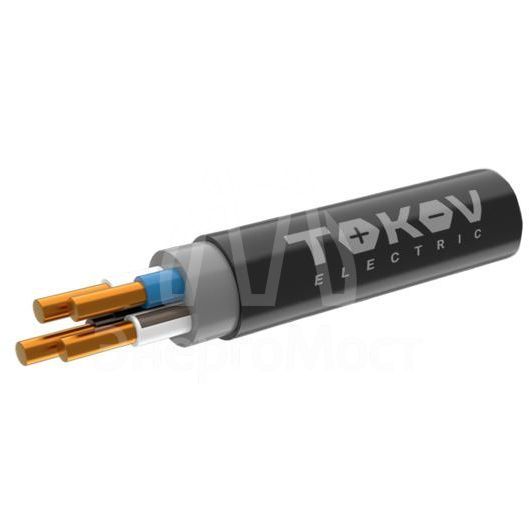 Кабель TOKOV ELECTRIC ВВГнг(А)-LS 4х2.5 ОК (N) 0.66кВ (м) ТХМ00407705