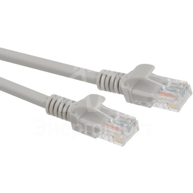 Патч корд F/UTP кат.5e CU PC-2F 2м сер. Эра Б0051346