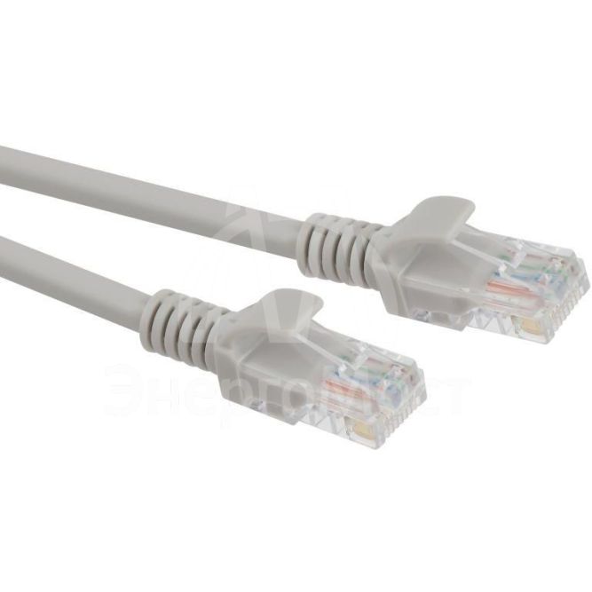 Патч корд F/UTP кат.5e CU PC-2F 2м сер. Эра Б0051346