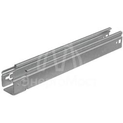 Лоток листовой неперфорированный 50х50 L3000 сталь 0.7мм &amp;quot;БЫСТРЫЙ МОНТАЖ ПЛЮС&amp;quot; LNplus50-50-0.7-3000 оцинк. КМ PL0291