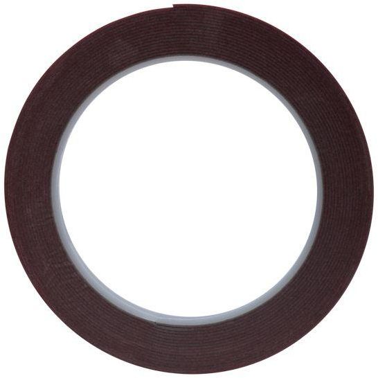 Скотч двустор. 12ммх5м красн. на серой основе REXANT 09-6012