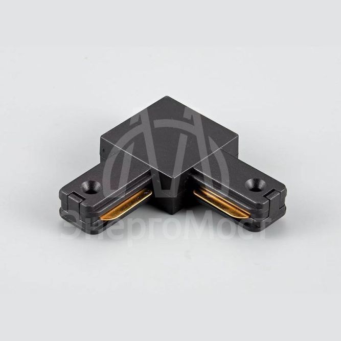 Коннектор L-образный PTR P CL-BL черн. (пластик) Pro JazzWay 5052116