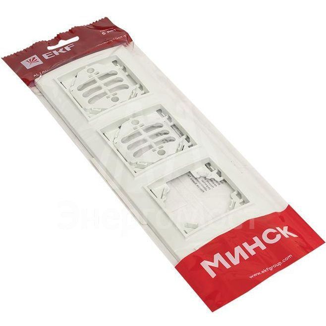 Рамка 4-м Минск горизонтальная бел. Basic EKF ERM-G-304-10