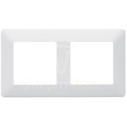 Рамка 2-м Valena Life универсальная бел. Leg 754002