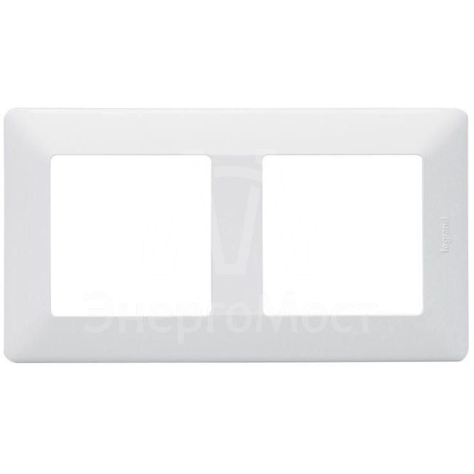 Рамка 2-м Valena Life универсальная бел. Leg 754002