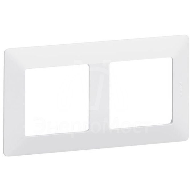 Рамка 2-м Valena Life универсальная бел. Leg 754002