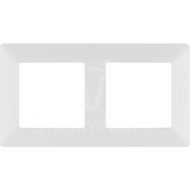 Рамка 2-м Valena Life универсальная бел. Leg 754002