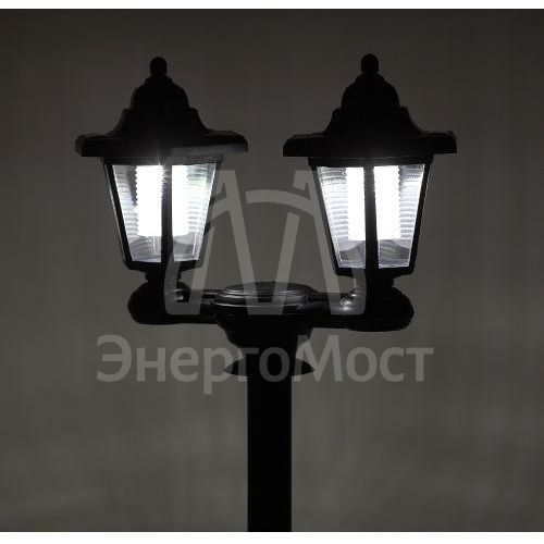 Светильник садовый на солнечной батарее пластик черн. 150см ERASV01-01 ЭРА Б0049551