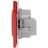 Розетка силовая KANT 2P+E защ. шторки красн. сатин DKC 7001003