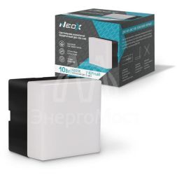 Светильник-коннектор квадратный ДБО-КВ-LINE 10Вт 230В 6500К черн. NEOX 4690612039718