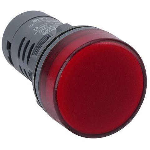 Лампа светосигнальная SB7 d22мм 24В DC красн. моноблочная SE SB7EV04BP