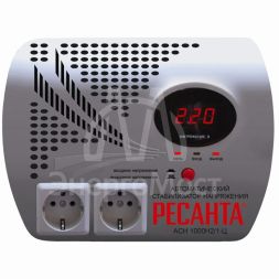 Стабилизатор напряжения серии LUX РЕСАНТА АСН-1000Н2/1-Ц