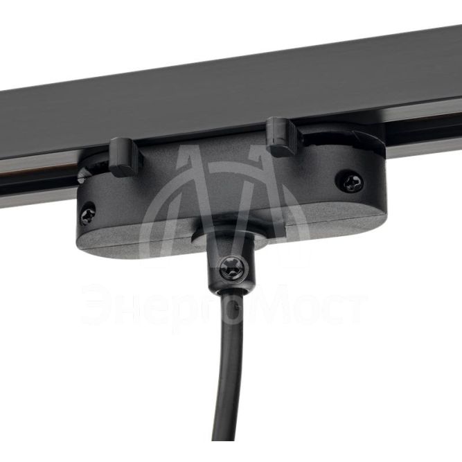 Светильник трековый подвес ARTLINE 55х55х100мм GU10 230В алюм. 2.6кв.м черн.н. Ritter 59928 3