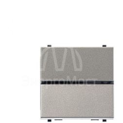 Механизм переключателя 1-кл. 2мод. СП Zenit 16А IP20 с клавишей шампань ABB 2CLA220200N1901