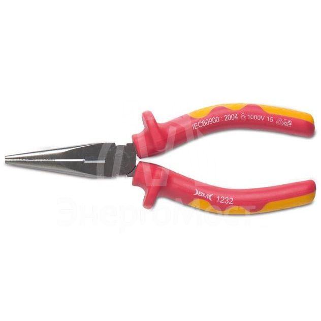 Длинногубцы диэлектрические 200мм BM BM-1233