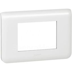 Рамка 3мод. Mosaic New бел. Leg 078803