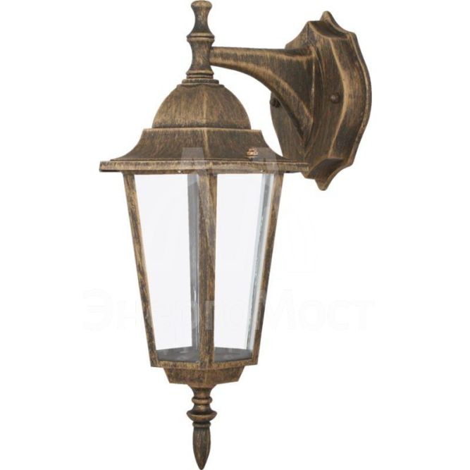 Светильник 4102 (НБУ 60Вт) 60Вт E27 IP43 улично-садовый бронза Camelion 5642