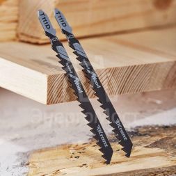 Пилка для электролобзика по дереву T111D 100мм 6 зубьев на дюйм 6-60мм (уп.2шт) Kranz KR-92-0319