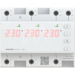 Реле напряжения D6-63 red Welrok 4660251140410