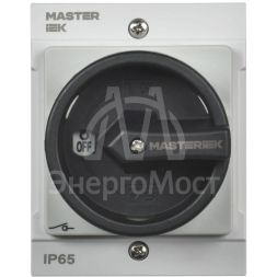 Переключатель кулачковый 10А (сх. 10) в боксе закрытая рукоятка IEK MI-CS21-010-010