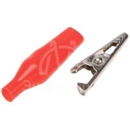 Зажим &amp;quot;крокодил&amp;quot; 5А 40мм в изоляторе (уп.200шт) Rexant 16-0001