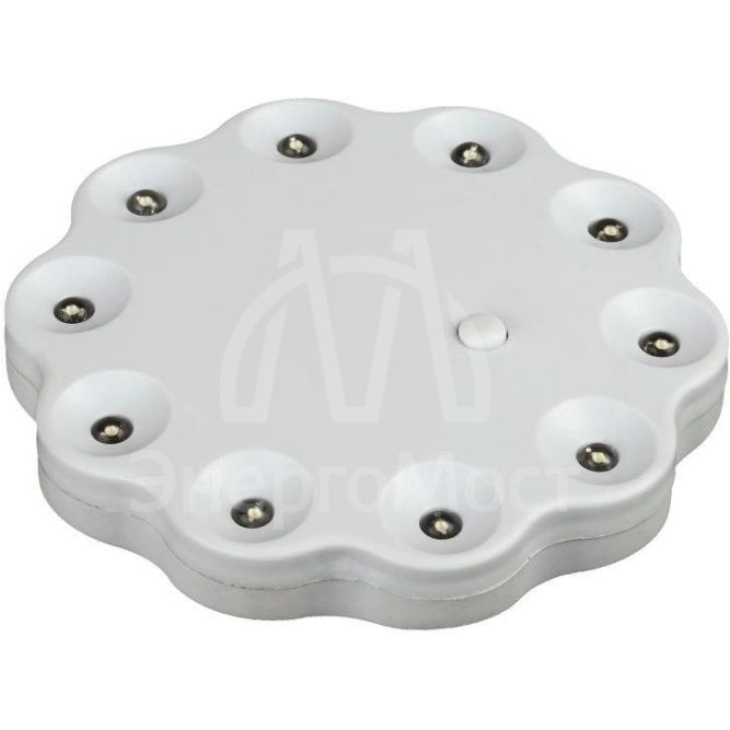 Фонарь TK10-BL кемпинг 10хLED 3хAAA блист. Трофи Б0016868