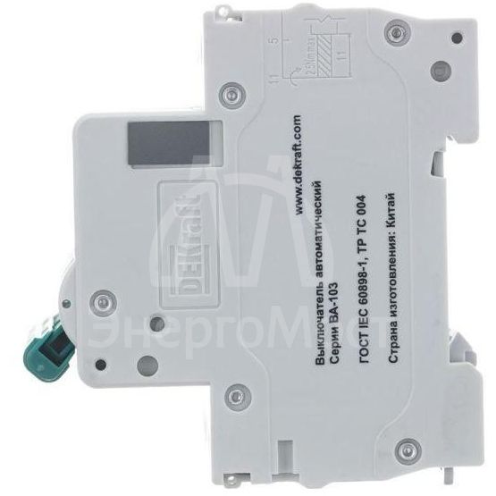 Выключатель автоматический модульный 3п C 20А 6кА ВА-103  SchE 12306DEK